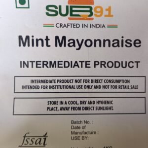 MINT MAYO SAUCE [1 Kg]