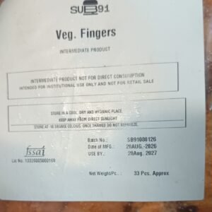 VEG FINGERS [1 Kg (33 Pcs Approx]