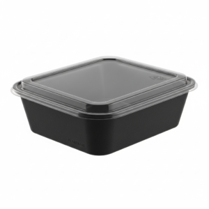 SALAD PACKING BOX BLACK